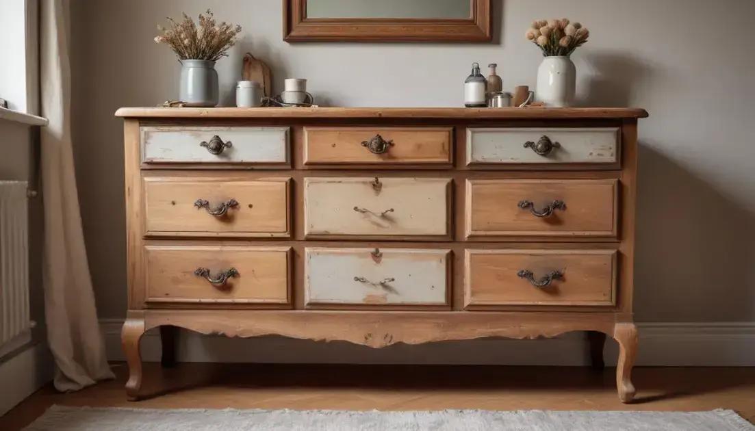 Benefícios da reforma de móveis antigos