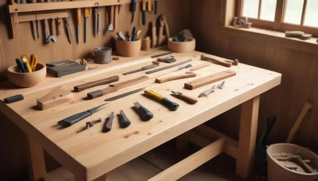 Projetos DIY com madeira: crie peças incríveis e personalizadas