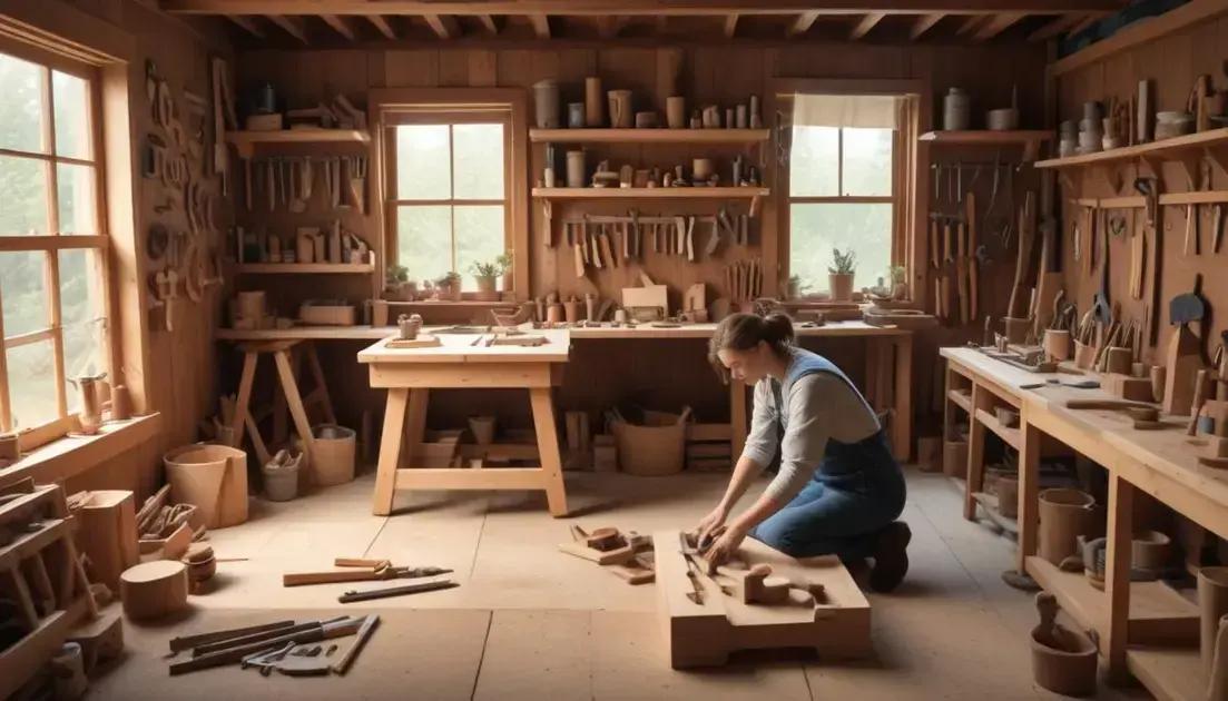 Benefícios de trabalhar com madeira em casa Benefícios de trabalhar com madeira em casa