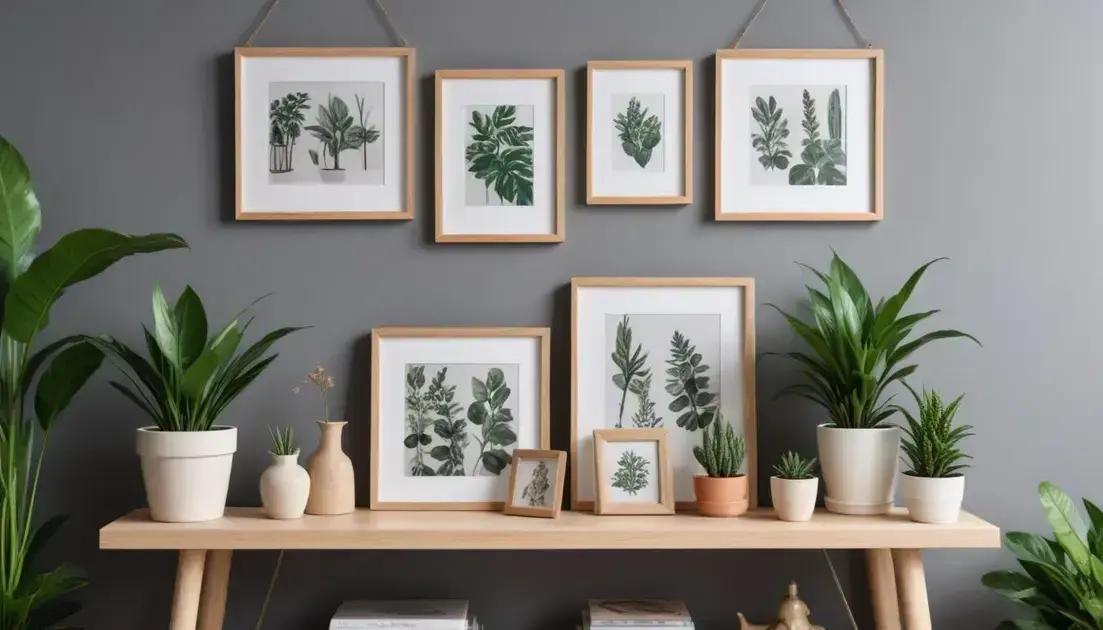 Dicas de decoração para incluir seu porta-retrato na sua casa