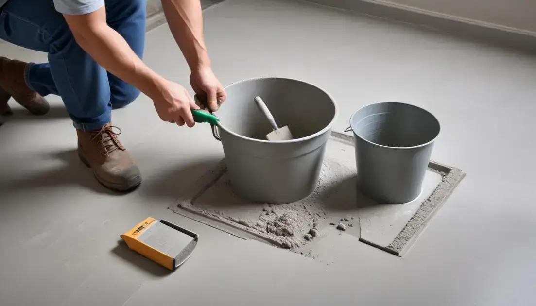 Dicas práticas para aplicar cimento em casa Dicas práticas para aplicar cimento em casa