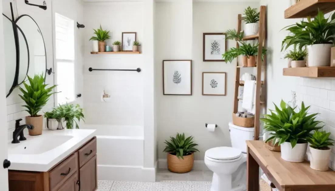 Decoração de banheiro com DIY: Transforme seu espaço com criatividade