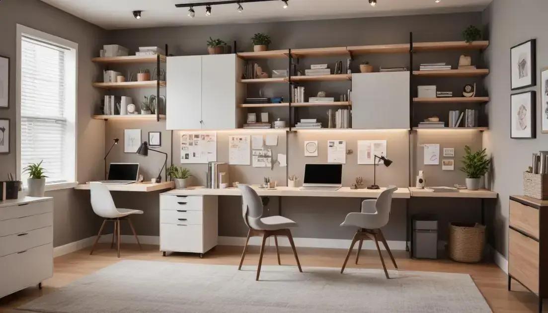 Dicas para otimizar o espaço do home office