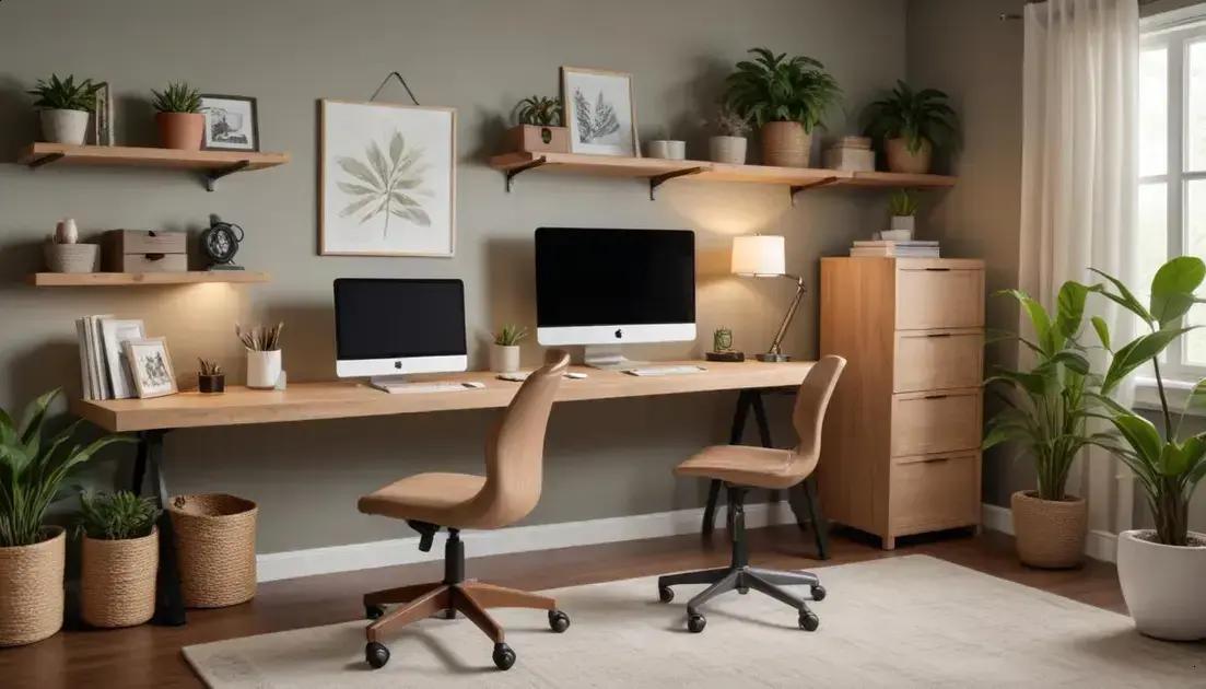 Elementos essenciais para um home office funcional