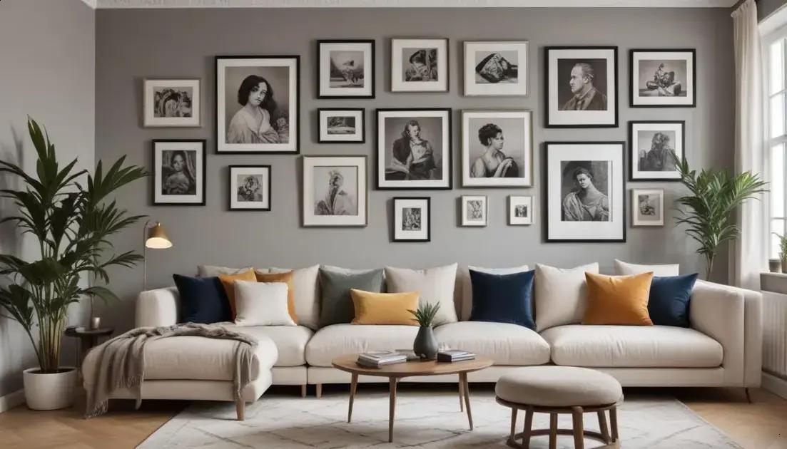 Como escolher os quadros certos para sua decoração