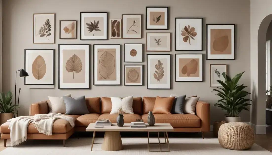 Estilos de decoração com quadros que você precisa conhecer