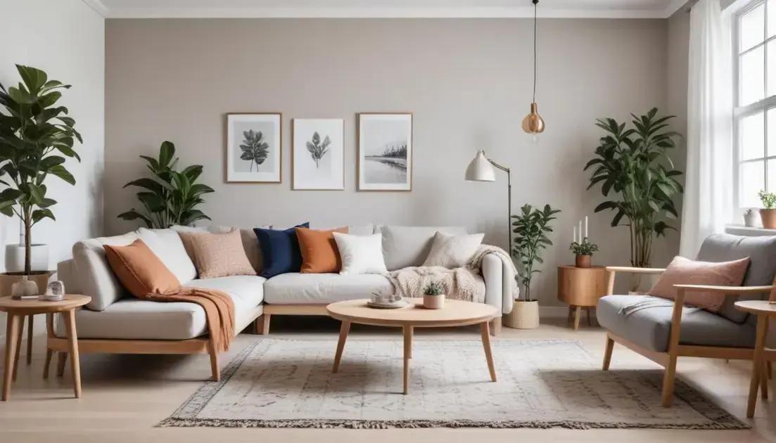 Estilos de decoração que funcionam em salas pequenas