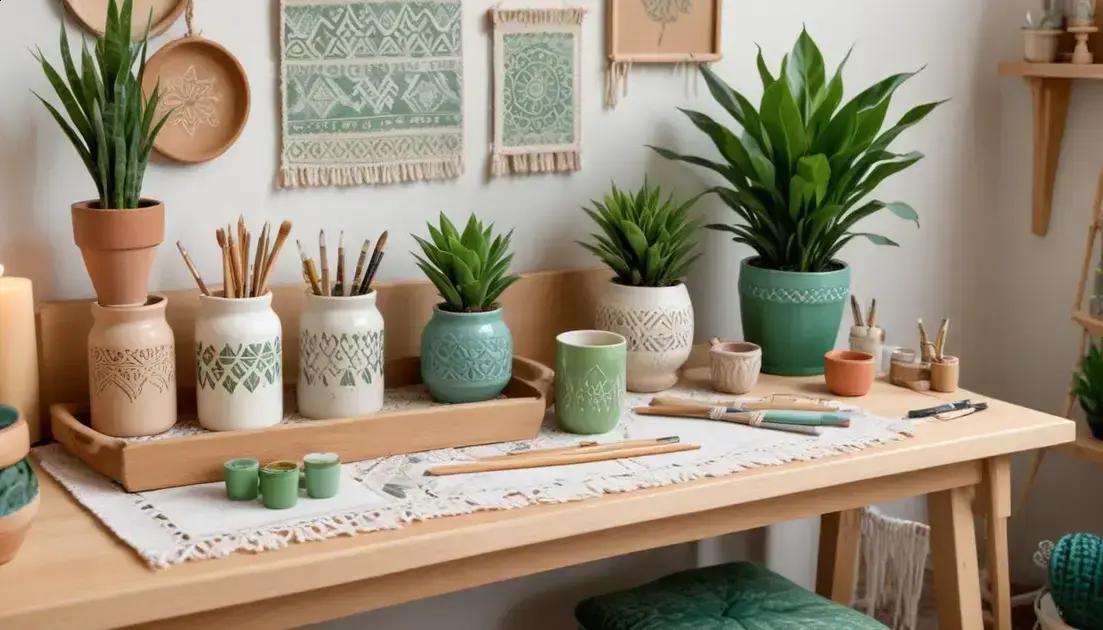 DIY e personalização: projetos fáceis para criar objetos únicos DIY e personalização: projetos fáceis para criar objetos únicos