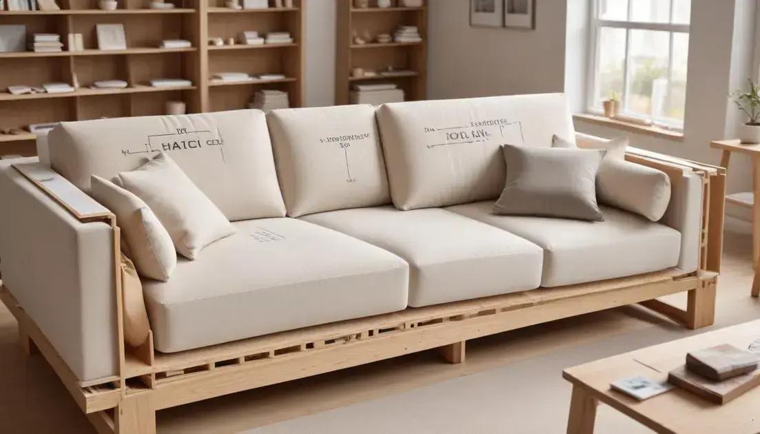 Estruturas e enchimentos: durabilidade, conforto e o que evitar Estruturas e enchimentos: durabilidade, conforto e o que evitar