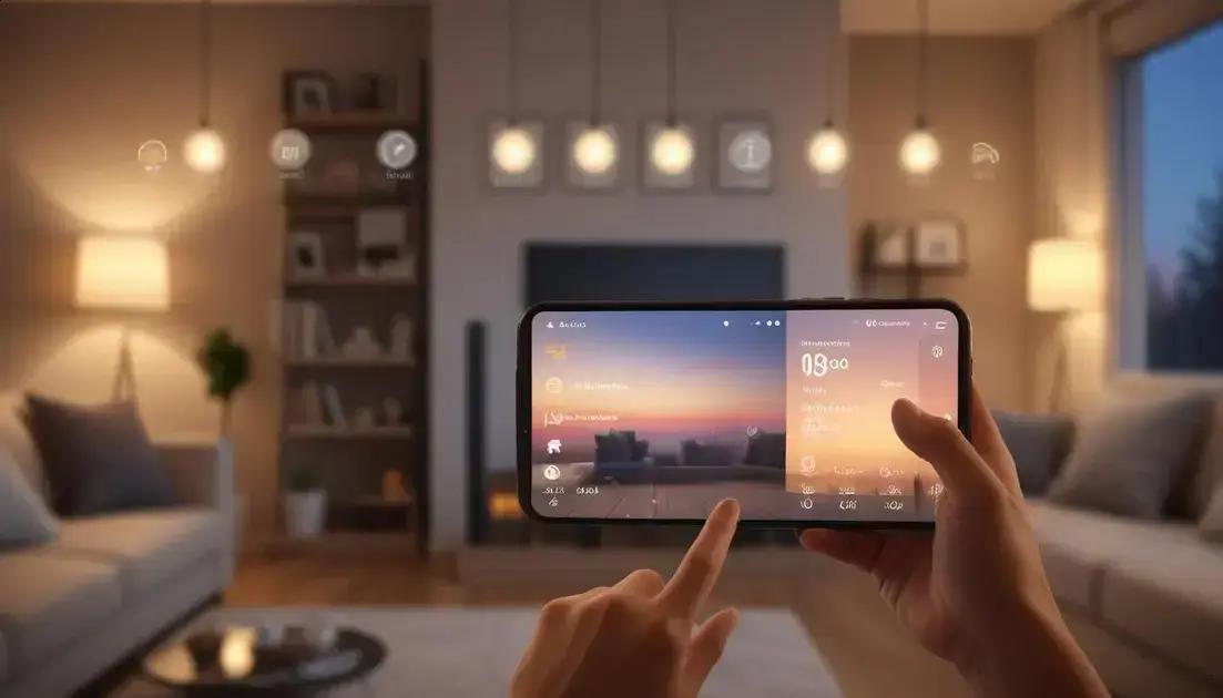 controle de iluminação via app: transforme ambientes e economize energia hoje