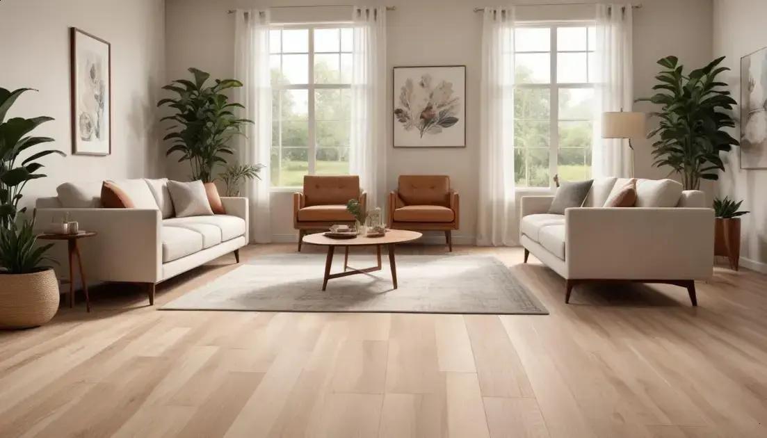 Pisos para sala de estar: transforme seu ambiente com estilo e aconchego hoje