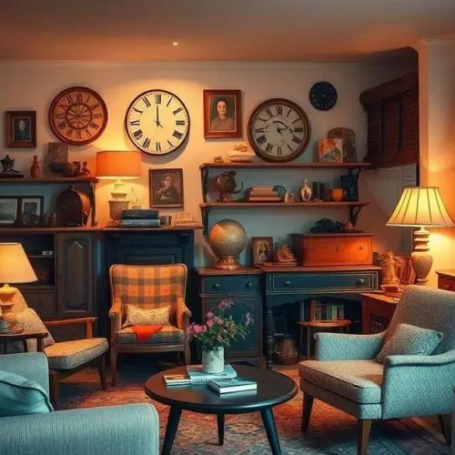 Decoração com objetos vintage: transforme sua casa com charme e estilo