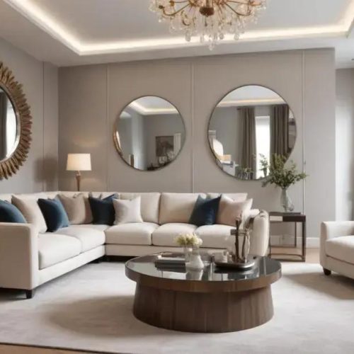 Decoração com espelhos na parede: transforme seu espaço com estilo