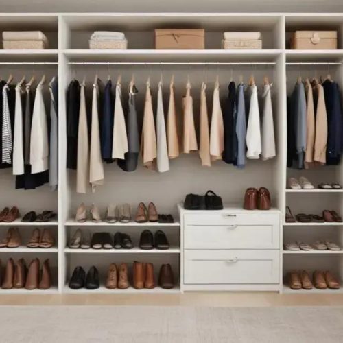 Organização de guarda-roupa otimizada: transforme seu espaço com dicas práticas