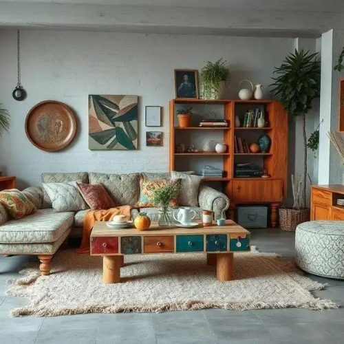 Materiais reciclados na decoração: transforme sua casa com criatividade